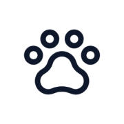 Kategooriaikoon: paw-print (Phosphor – tavaline)